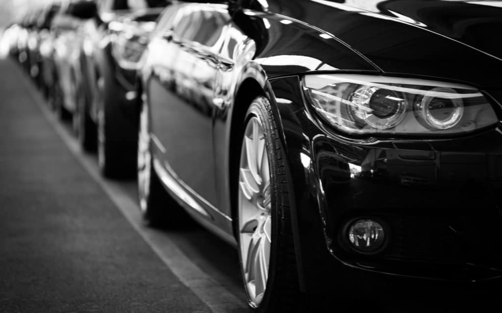 Illustration of rental car types available from VPI Cars