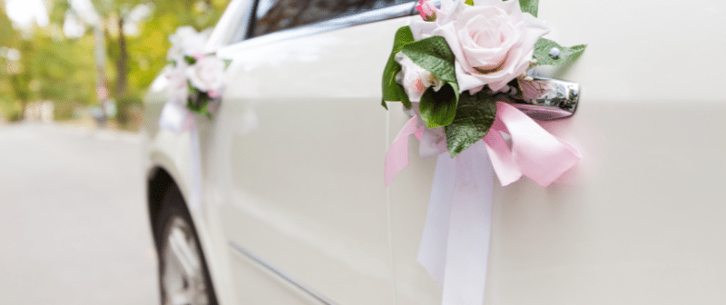 Wedding car rental featured image from VPI Cars