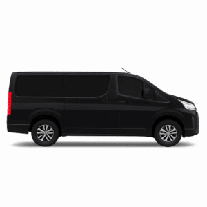 Toyota GL Grandia van for car rental in Manila - automatic, 12-seater
