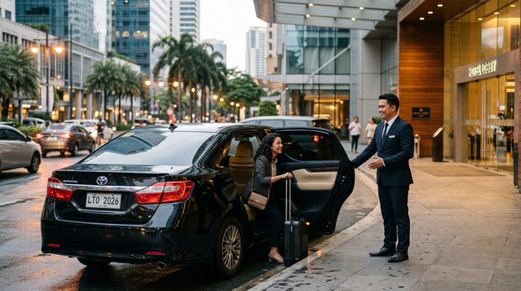 Best car rental with driver services in Manila 2026