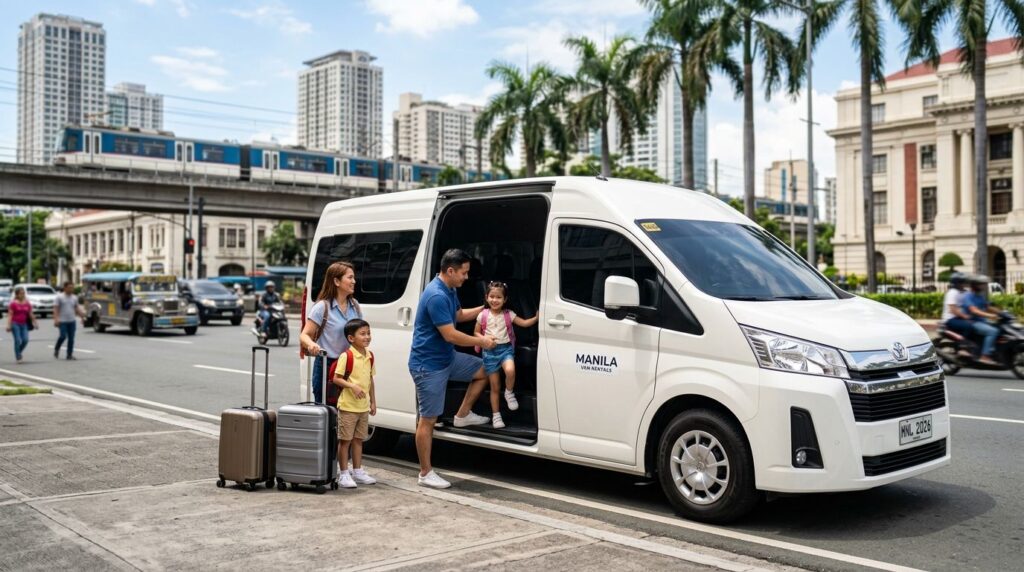 Best van rental companies in Manila 2026