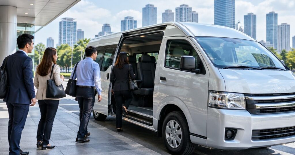 Best vans for corporate shuttle service in Metro Manila 2026