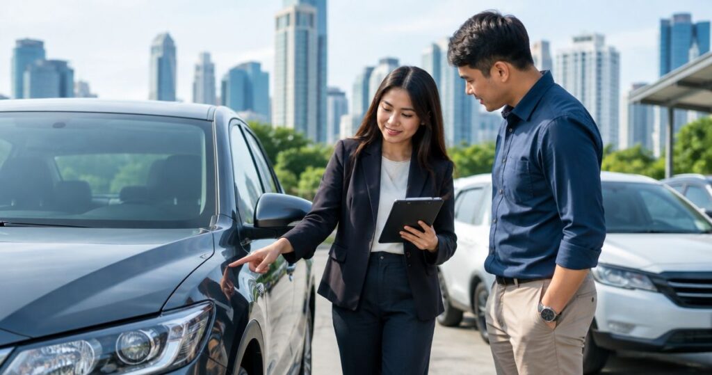 Replacement car rental in Metro Manila: insurance checks