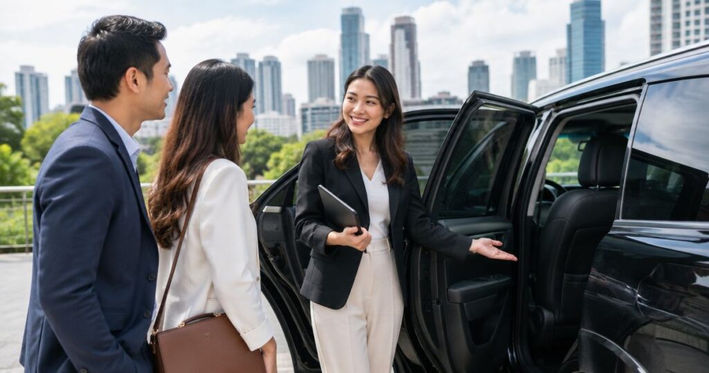 Car rental for real estate agents in Metro Manila: viewing trips